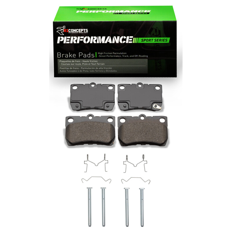 Lexus GS300 Brake Pads - Rear - R1 Concepts - Performance Sport - `06-`13